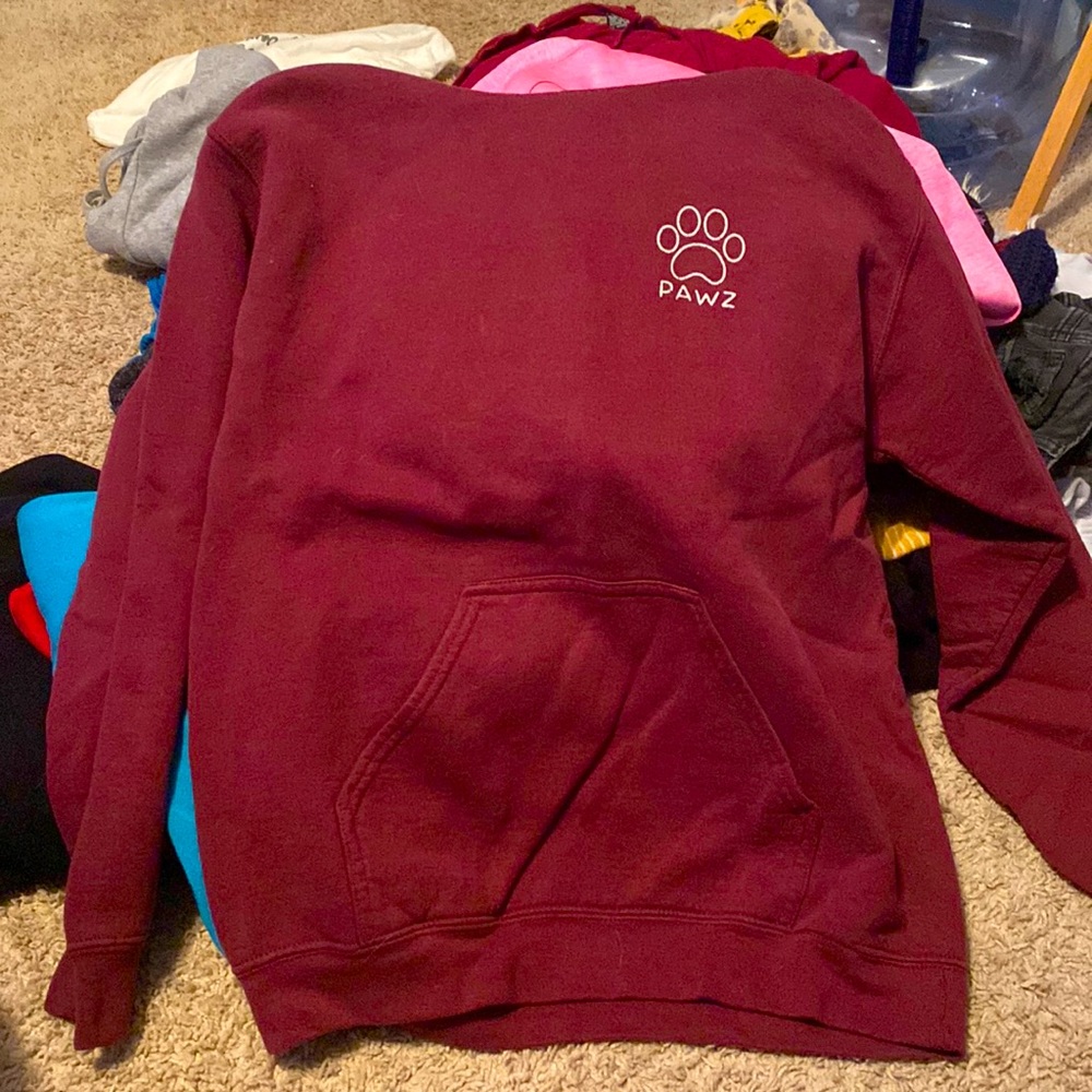 Medium sized Pawz hoodie